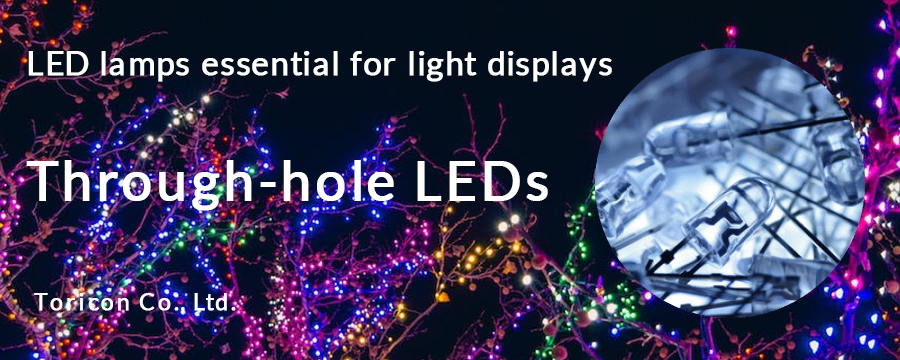 Through-hole LEDs