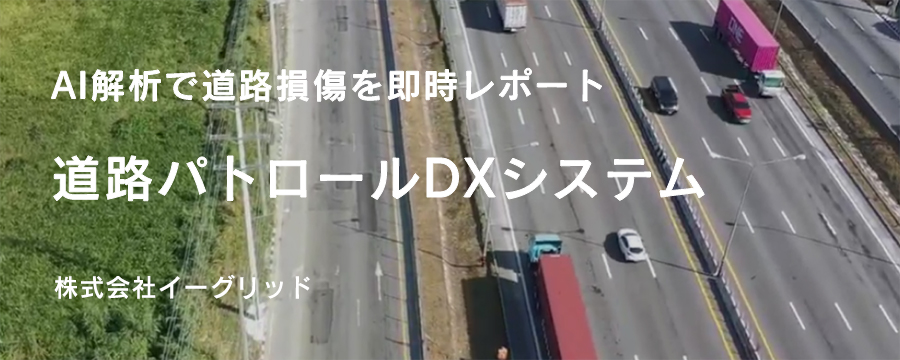 道路パトロールDXシステム